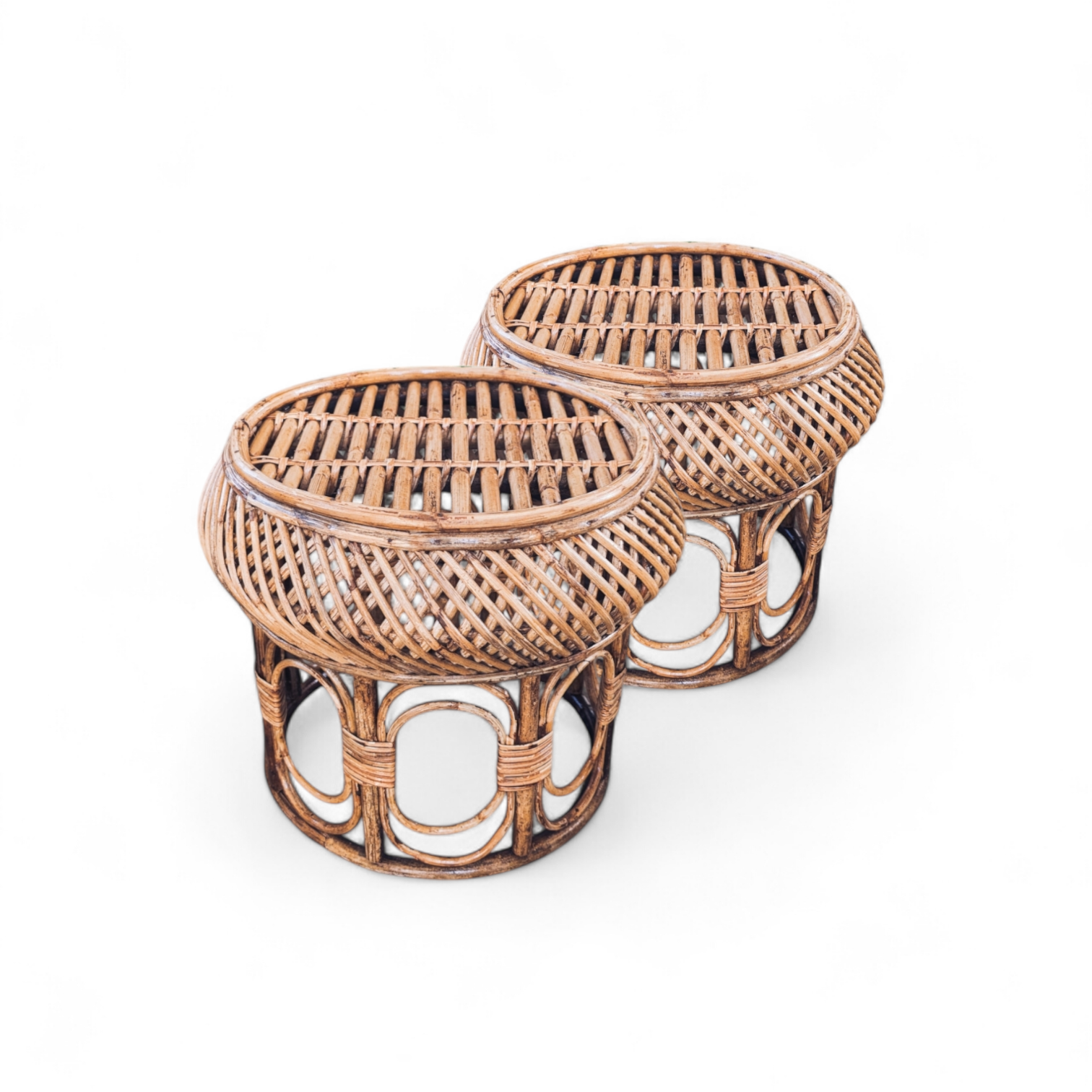 Zoya Cane Seating Stool double