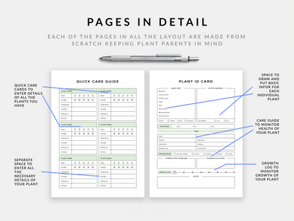 The Ultimate Plant Care Planner (Printable PDF) - PDF Planner - Soiled